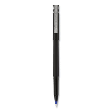 uni-ball® Roller Ball Pen, Stick, Micro 0.5 Mm, Blue Ink, Black Barrel, 72-pack freeshipping - TVN Wholesale